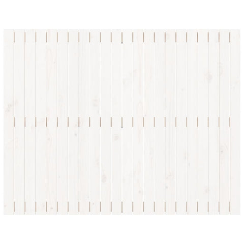vidaXL Wall Headboard White 140x3x110 cm Solid Wood Pine