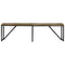 vidaXL Bench 160x35x46 cm Solid Wood Reclaimed