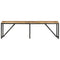 vidaXL Bench 160x35x46 cm Solid Wood Mango