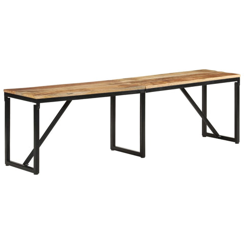 vidaXL Bench 160x35x46 cm Solid Wood Mango