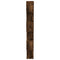 vidaXL Book Cabinet/Room Divider Smoked Oak 80x24x192 cm Engineered Wood