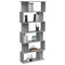 vidaXL Book Cabinet/Room Divider Grey Sonoma 80x24x192 cm Engineered Wood