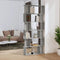 vidaXL Book Cabinet/Room Divider Grey Sonoma 80x24x192 cm Engineered Wood