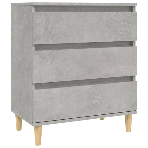 vidaXL Sideboard Concrete Grey 60x35x70 cm Engineered Wood