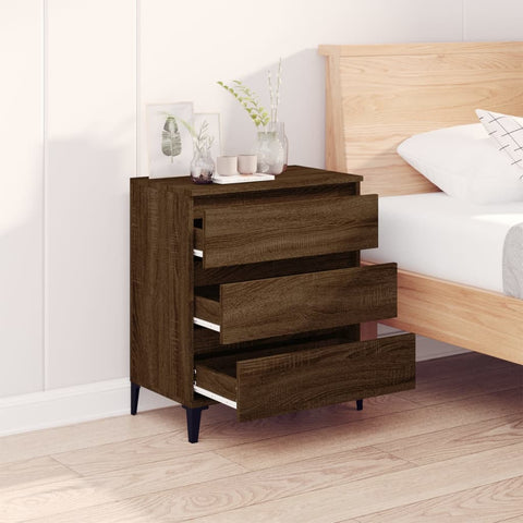 vidaXL Sideboard Brown Oak 60x35x70 cm Engineered Wood