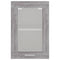 vidaXL Hanging Glass Cabinet Lyon Grey Sonoma 40x31x60 cm Engineered Wood