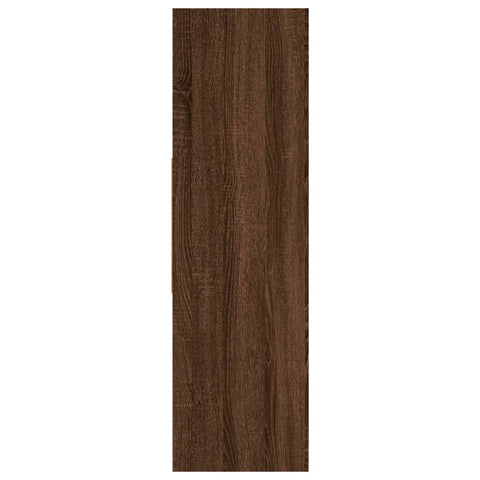 vidaXL Book Cabinet Brown Oak 97.5x29.5x100 cm Engineered Wood
