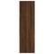 vidaXL Book Cabinet Brown Oak 97.5x29.5x100 cm Engineered Wood