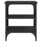vidaXL Side Tables 2 pcs Black 40x42x50 cm Engineered Wood