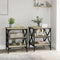 vidaXL Side Tables 2 pcs Sonoma Oak 40x42x50 cm Engineered Wood