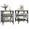 vidaXL Side Tables 2 pcs Sonoma Oak 40x42x50 cm Engineered Wood