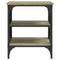 vidaXL Side Tables 2 pcs Sonoma Oak 40x42x50 cm Engineered Wood