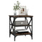 vidaXL Side Table Smoked Oak 40x42x50 cm Engineered Wood