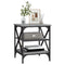 vidaXL Side Table Grey Sonoma 40x42x50 cm Engineered Wood