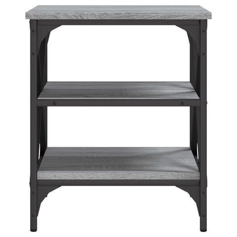 vidaXL Side Table Grey Sonoma 40x42x50 cm Engineered Wood