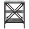 vidaXL Side Tables 2 pcs Grey Sonoma 40x42x50 cm Engineered Wood