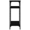vidaXL Side Table Black 40x30x75 cm Engineered Wood