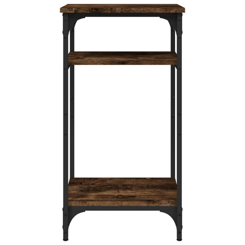 vidaXL Side Table Smoked Oak 40x30x75 cm Engineered Wood