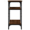 vidaXL Side Table Brown Oak 35x30x60 cm Engineered Wood