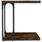 vidaXL Side Table Smoked Oak 50x35x52 cm Engineered Wood