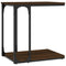 vidaXL Side Table Brown Oak 50x35x52 cm Engineered Wood