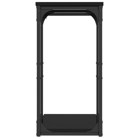 vidaXL Side Table Black 40x30x60 cm Engineered Wood