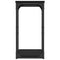 vidaXL Side Table Black 40x30x60 cm Engineered Wood