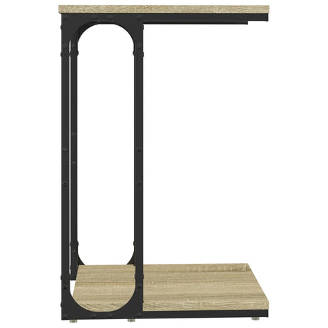 vidaXL Side Table Sonoma Oak 40x30x60 cm Engineered Wood