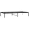 vidaXL Metal Bed Frame without Mattress Black 90x190cm
