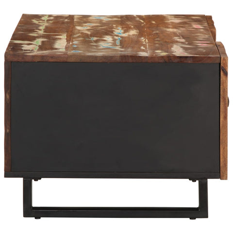 vidaXL Coffee Table 100x54x40 cm Solid Wood Reclaimed&Engineered Wood