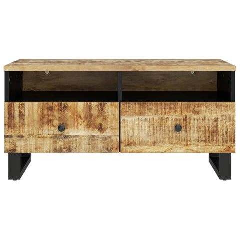 vidaXL Coffee Table 80x54x40 cm Solid Wood Mango&Engineered Wood