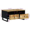 vidaXL Coffee Table 80x54x40 cm Solid Wood Mango&Engineered Wood