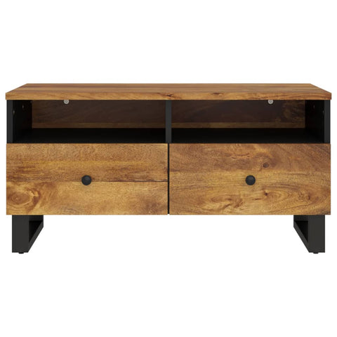 vidaXL Coffee Table 80x54x40 cm Solid Wood Mango&Engineered Wood