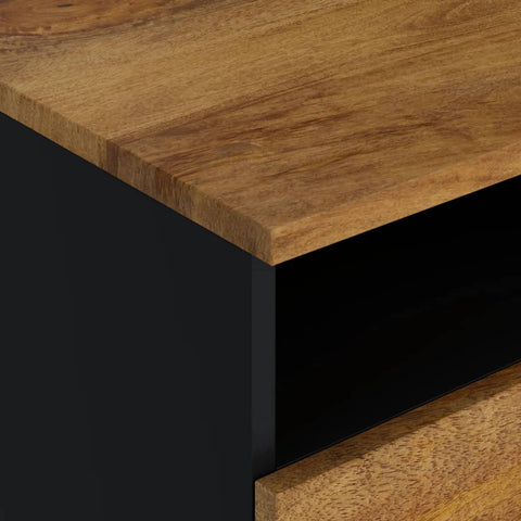 vidaXL Coffee Table 80x54x40 cm Solid Wood Mango&Engineered Wood