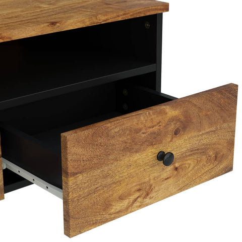 vidaXL Coffee Table 80x54x40 cm Solid Wood Mango&Engineered Wood