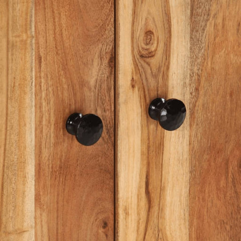 vidaXL Sink Cabinet 62x33x58 cm Solid Wood Acacia and Engineered Wood