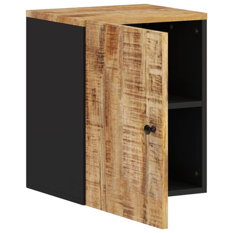 vidaXL Bathroom Wall Cabinet 38x33x48 cm Solid Wood Mango