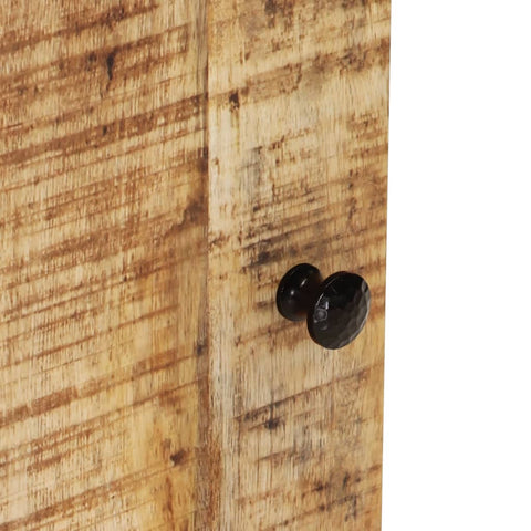 vidaXL Bathroom Wall Cabinet 38x33x48 cm Solid Wood Mango