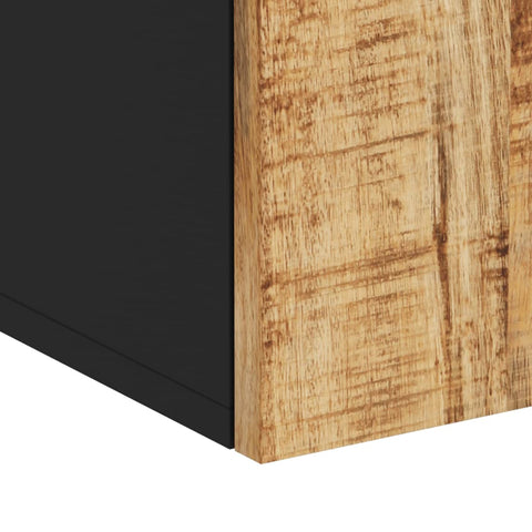 vidaXL Bathroom Wall Cabinet 38x33x48 cm Solid Wood Mango
