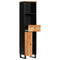 vidaXL Bathroom Cabinet 38x33x160 cm Solid Wood Acacia