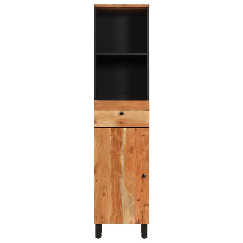 vidaXL Bathroom Cabinet 38x33x160 cm Solid Wood Acacia