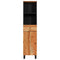 vidaXL Bathroom Cabinet 38x33x160 cm Solid Wood Acacia