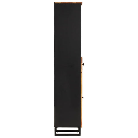 vidaXL Bathroom Cabinet 38x33x160 cm Solid Wood Acacia