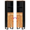 vidaXL Bathroom Cabinet 38x33x160 cm Solid Wood Acacia