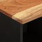 vidaXL Bathroom Cabinet 38x33x160 cm Solid Wood Acacia