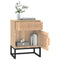 vidaXL Bedside Cabinets 2 pcs 40x30x55.5 cm Engineered Wood&Iron