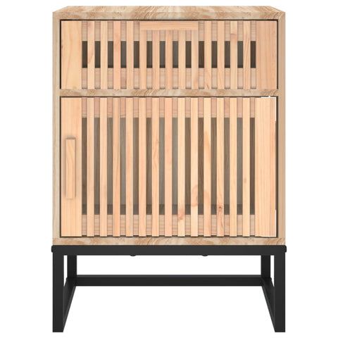 vidaXL Bedside Cabinets 2 pcs 40x30x55.5 cm Engineered Wood&Iron