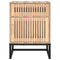 vidaXL Bedside Cabinets 2 pcs 40x30x55.5 cm Engineered Wood&Iron