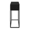 vidaXL Console Table Black 105x30x75 cm Engineered Wood and Iron