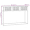 vidaXL Console Table 105x30x75 cm Engineered Wood and Iron